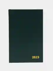 Бордовый ежедневник А5, датированный, 2023 год