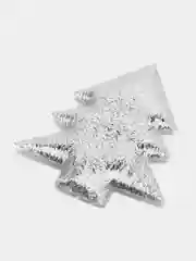 Серебряный патч - елочка, 10 шт