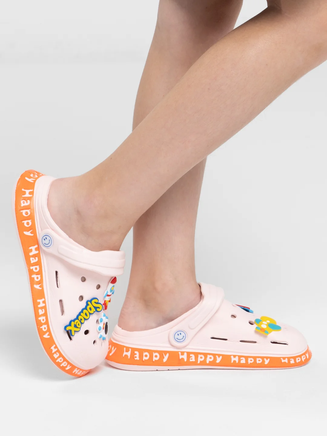 Розовый сабо детские IZI, 24-35