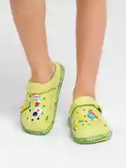 Зеленый сабо детские IZI, 24-35