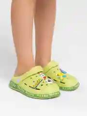 Зеленый сабо детские IZI, 24-35