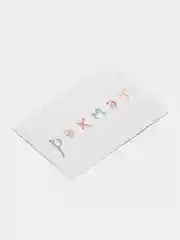 Открытка с днем рождения, на татарском, "Рэхмэт", 7х10 см