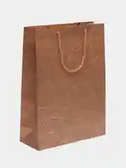 Золотой подарочный пакет