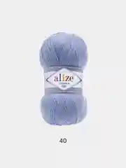Пряжа Alize Lanagold 800 Акрил 51% Шерсть 49% 100г 800м (шт./ упаковка 5шт.)