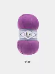 Пряжа Alize Lanagold 800 Акрил 51% Шерсть 49% 100г 800м (шт./ упаковка 5шт.)
