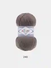 Пряжа Alize Lanagold 800 Акрил 51% Шерсть 49% 100г 800м (шт./ упаковка 5шт.)