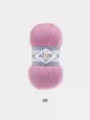 Пряжа Alize Lanagold 800 Акрил 51% Шерсть 49% 100г 800м (шт./ упаковка 5шт.)