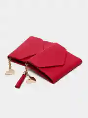 Фуксия женский базовый мини-кошелек, 14 цветов, 11 х 7 см, кошелек