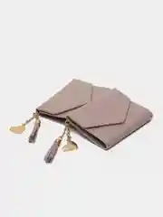 Лавандовый женский базовый мини-кошелек, 14 цветов, 11 х 7 см, кошелек