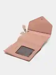 Розовый женский базовый мини-кошелек, 14 цветов, 11 х 7 см, кошелек