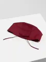 Бордовый шапочка медицинская
