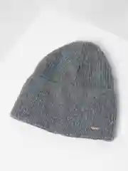 Серый шапка женская с отворотом Азалия