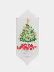 Белый новогодняя коробка конфета