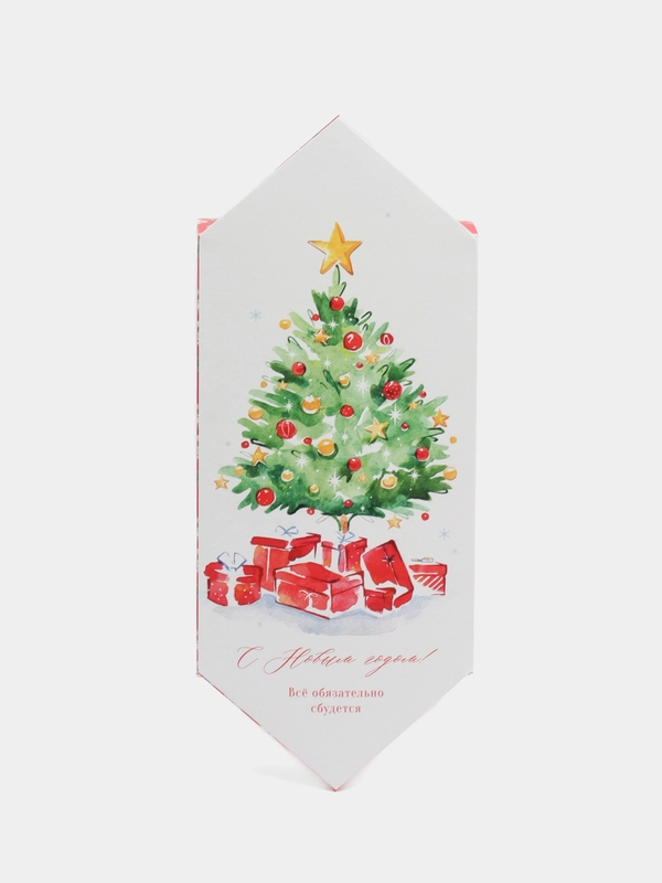 Новогодняя коробка конфета