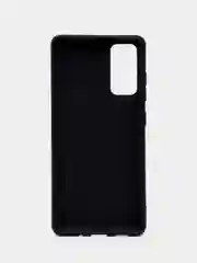Угольный чехол на Samsung Galaxy S20 FE / Самсунг Галакси С20 ФЕ, Fan Edition, силиконовый, цветной