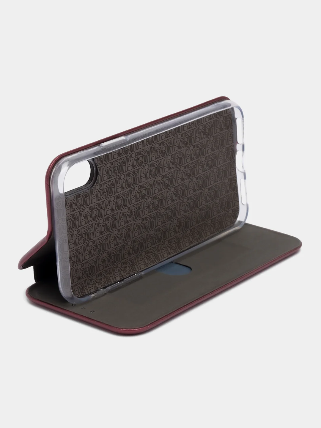 Пурпурный чехол книжка iPhone X, iPhone Xs