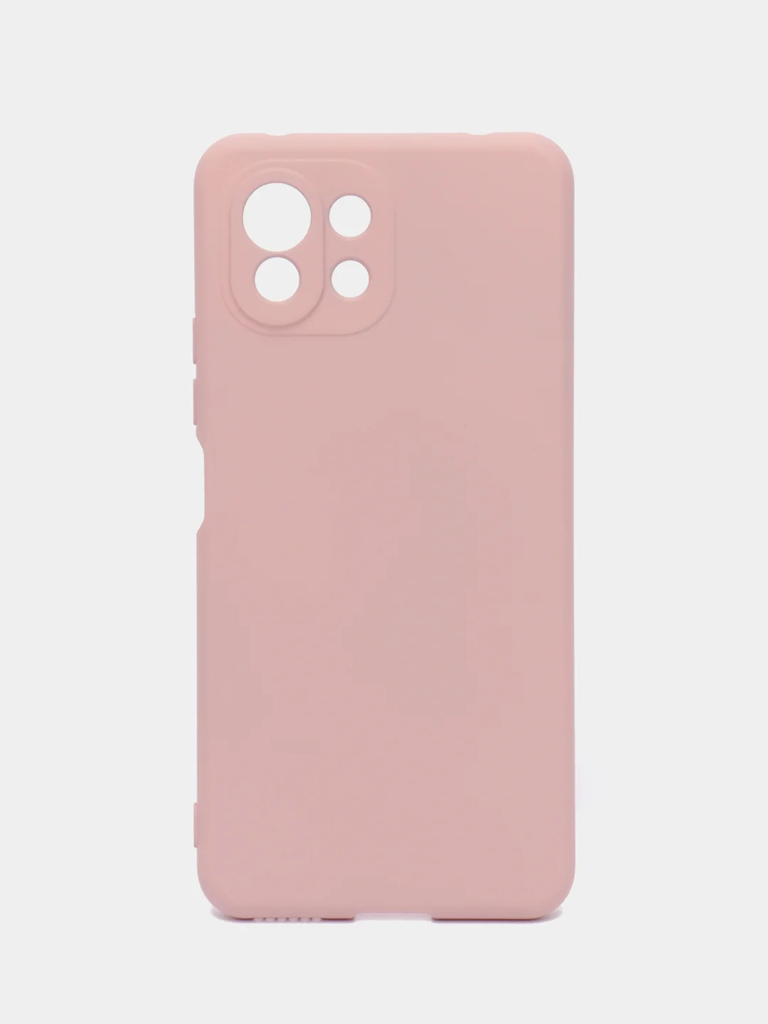 Бежевый чехол Mi 11 Lite, Xiaomi 11 Lite 5G NE, Ми 11 Лайт, Сяоми 11 Лайт 5G НЕ, силиконовый
