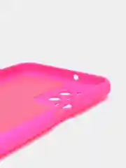 Фуксия чехол для Samsung Galaxy A23, силиконовый, закрытый низ, бархат внутри Silicone Cover