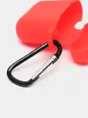 Конфетный чехол для наушников AirPods 1, 2, с карабином, силиконовый