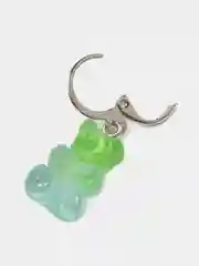 Мятный серьги Мармеладные мишки Gummy градиент, набор из 6 штук