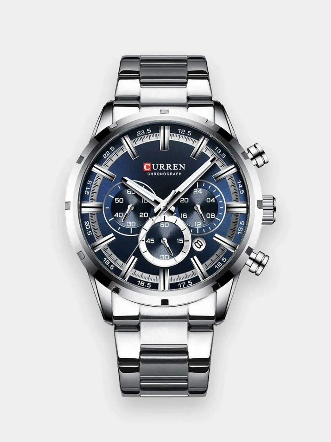 Голубой мужские часы Curren 8355