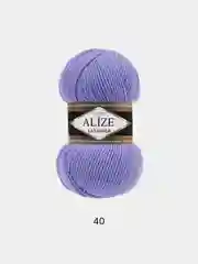 Голубой пряжа Alize Lanagold, 100гр-240м, акрил 51%- мериносовая шерсть 49%