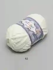 Серебряный пряжа плюшевая Alize Velluto
