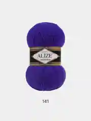 Синий пряжа Alize Lanagold, 100гр-240м, акрил 51%- мериносовая шерсть 49%
