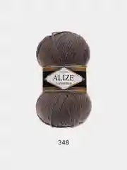 Тёмно-серый пряжа Alize Lanagold, 100гр-240м, акрил 51%- мериносовая шерсть 49%