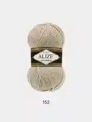 Бежевый меланж пряжа Alize Lanagold, 100гр-240м, акрил 51%- мериносовая шерсть 49%