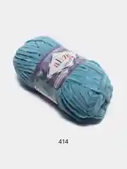 Лазурный пряжа плюшевая Alize Velluto