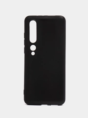 Чехол на Xiaomi Mi 10 / Mi 10 Pro, Сяоми Ми 10 / Ми 10 Про, черный, силиконовый