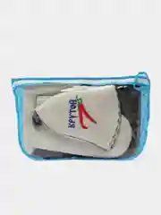 Зеленый набор банный из трех предметов