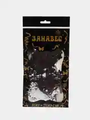 Серебряный новогодний фольгированный занавес - дождик в форме снежинок, золото, серебро, радуга