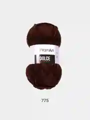 Коричневый пряжа плюшевая YarnArt Dolce