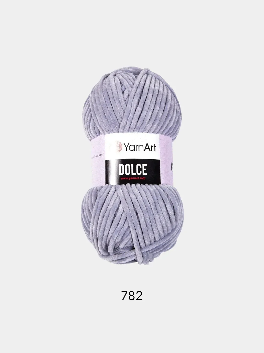 Тёмно-серый пряжа плюшевая YarnArt Dolce