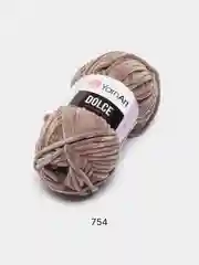 Бежевый меланж пряжа плюшевая YarnArt Dolce