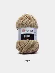 Белый пряжа плюшевая YarnArt Dolce