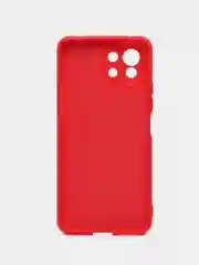 Красный чехол Mi 11 Lite, Xiaomi 11 Lite 5G NE, Ми 11 Лайт, Сяоми 11 Лайт 5G НЕ, силиконовый