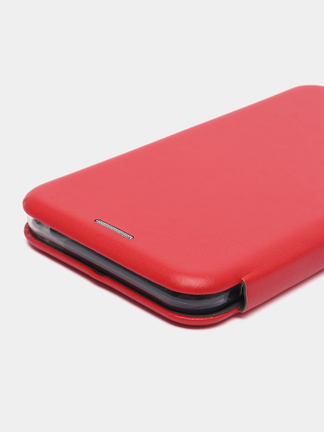 Красный чехол книжка iPhone X, iPhone Xs