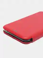 Красный чехол книжка iPhone X, iPhone Xs