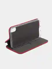 Красный чехол книжка iPhone X, iPhone Xs