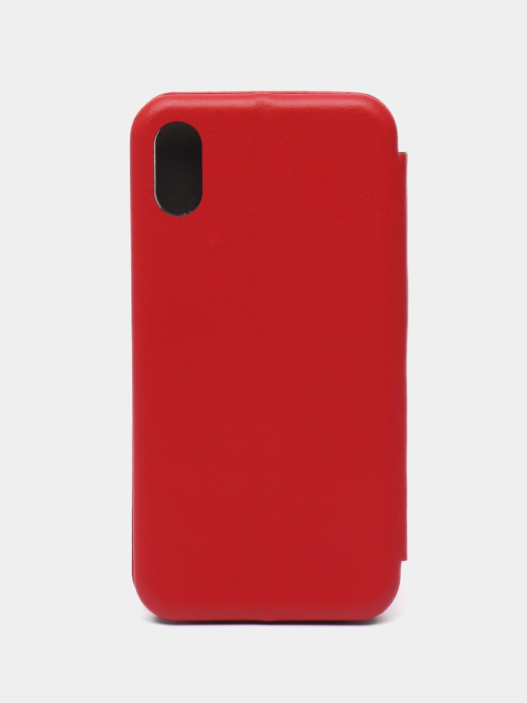 Красный чехол книжка iPhone X, iPhone Xs
