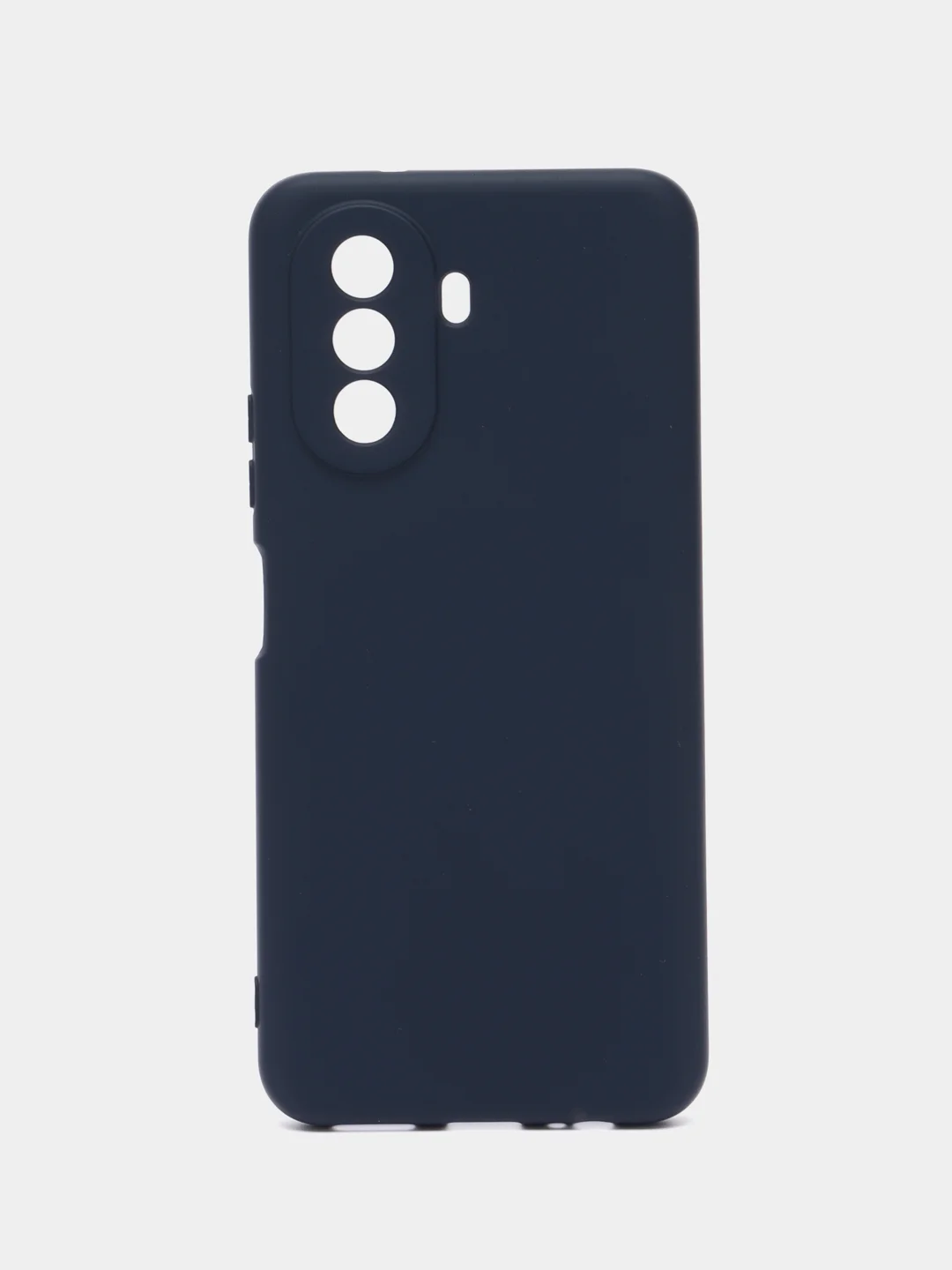 Темно-синий чехол Huawei Nova Y70 (Хуавей Нова У70), силиконовый, Silicone Cover