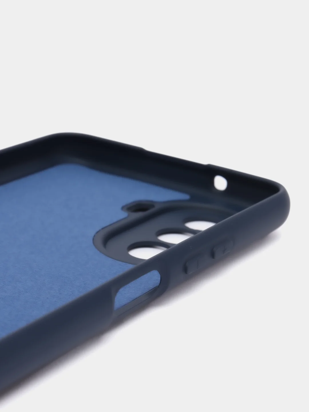 Темно-синий чехол Huawei Nova Y70 (Хуавей Нова У70), силиконовый, Silicone Cover