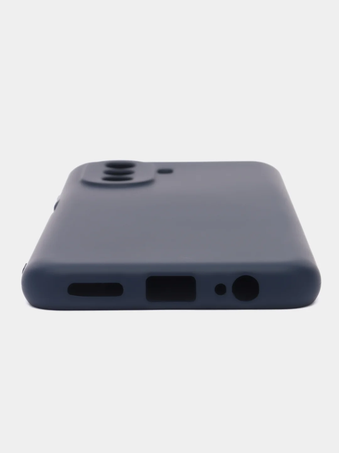 Темно-синий чехол Huawei Nova Y70 (Хуавей Нова У70), силиконовый, Silicone Cover