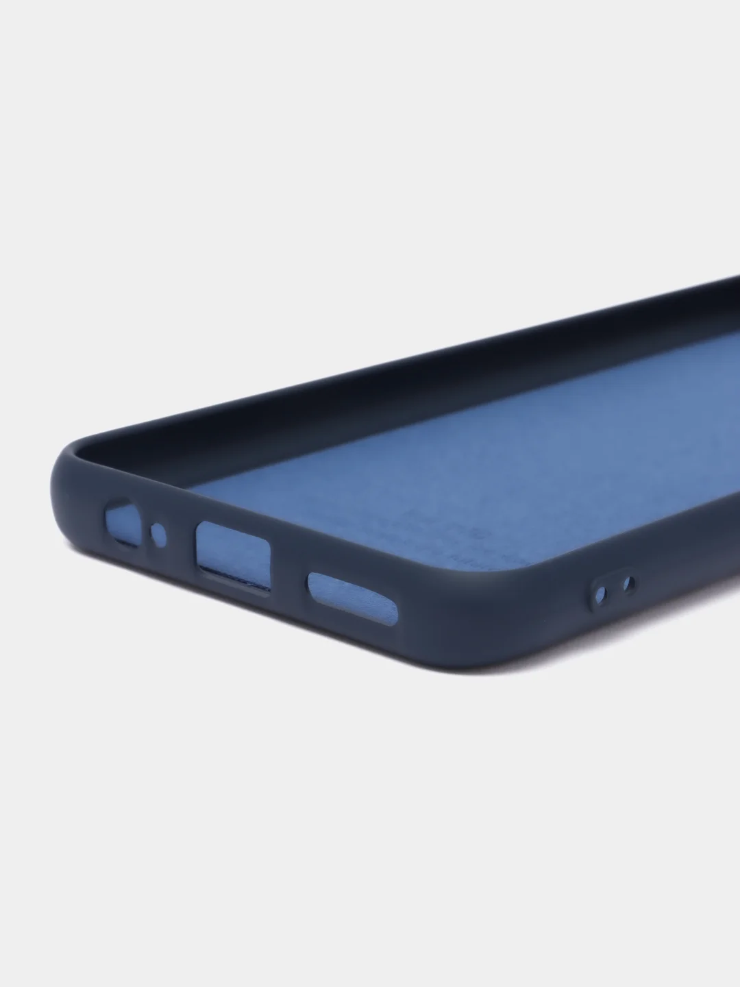 Темно-синий чехол Huawei Nova Y70 (Хуавей Нова У70), силиконовый, Silicone Cover