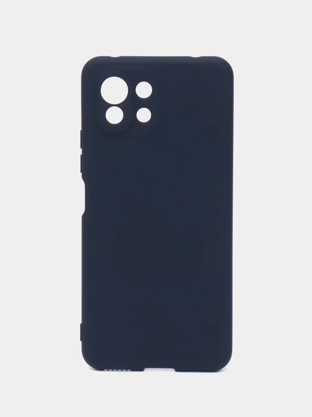 Синий меланж чехол Mi 11 Lite, Xiaomi 11 Lite 5G NE, Ми 11 Лайт, Сяоми 11 Лайт 5G НЕ, силиконовый