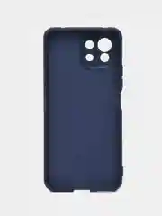 Синий меланж чехол Mi 11 Lite, Xiaomi 11 Lite 5G NE, Ми 11 Лайт, Сяоми 11 Лайт 5G НЕ, силиконовый