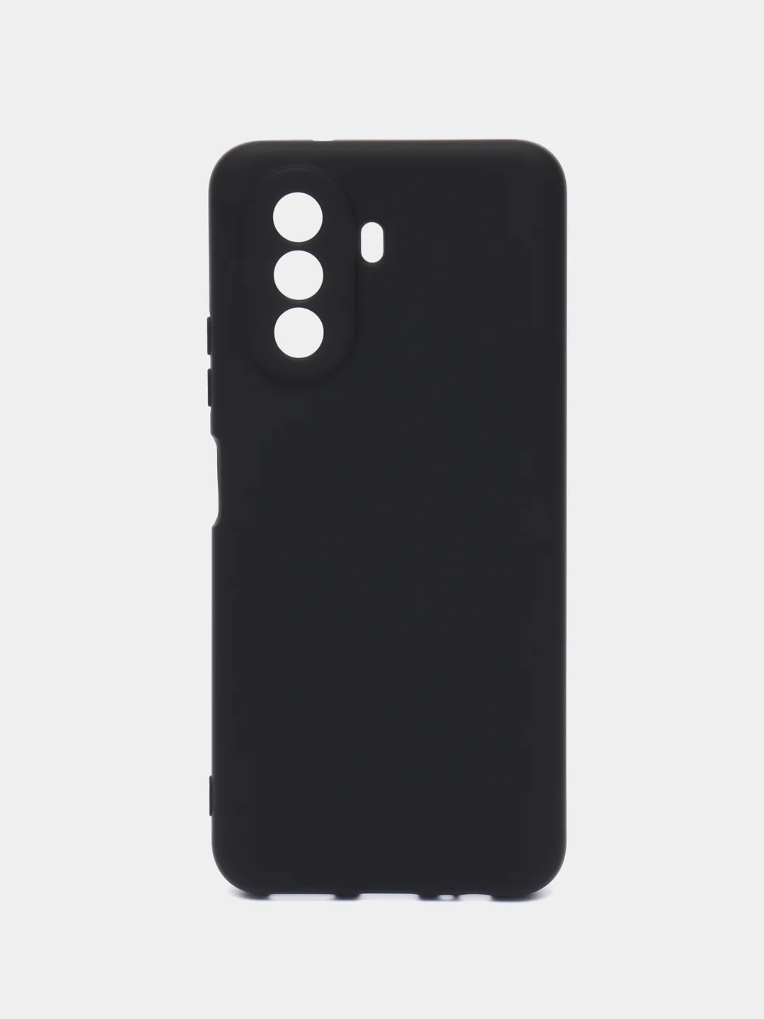 Черный чехол Huawei Nova Y70 (Хуавей Нова У70), силиконовый, Silicone Cover